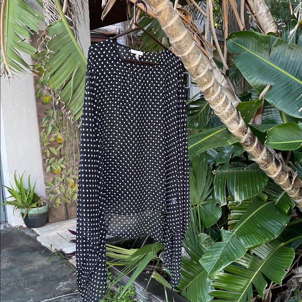 Polkadot cape, Kaftan or top